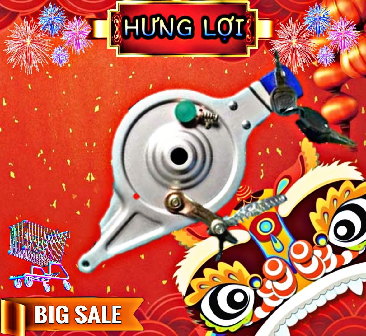 Bát phanh Q100 có khóa xe điện