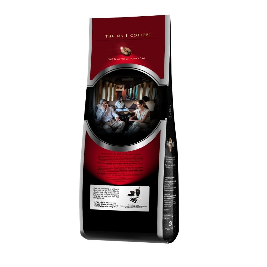 Trung Nguyên Legend Cà Phê Rang Xay Sáng Tạo 2 - Gói 340gr - Cân Bằng Hạt Robusta và Arabica, Vị Êm Nhẹ