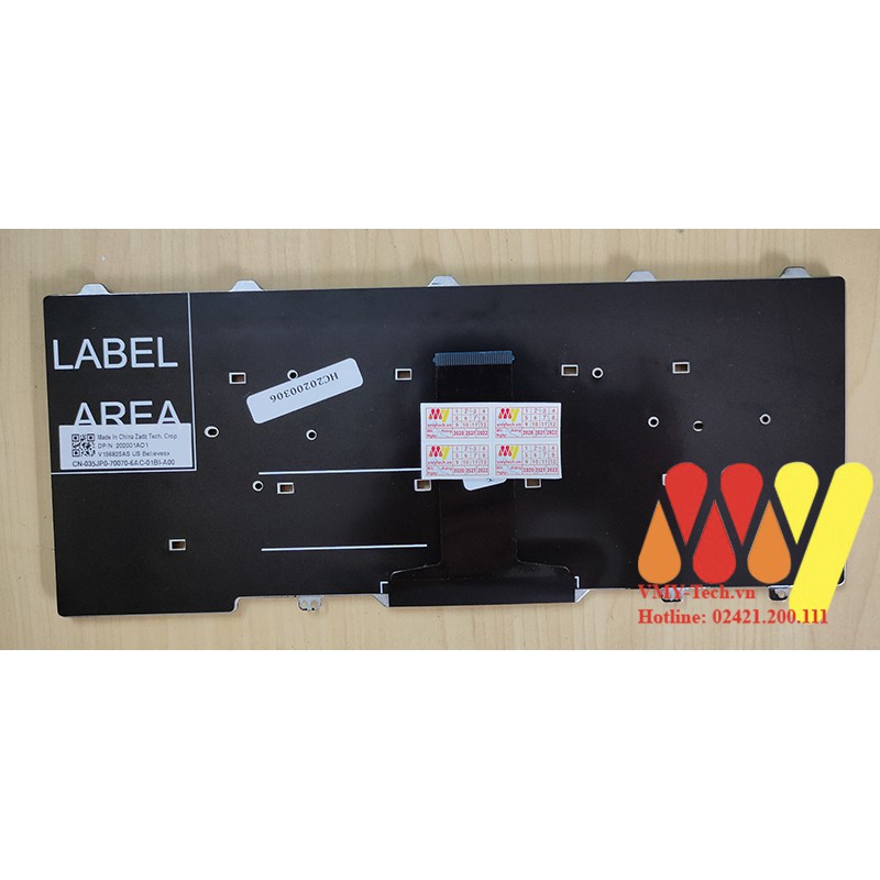 Bàn phím laptop Dell Latitude 3340 3350 E3340 E3350 NEW 100%