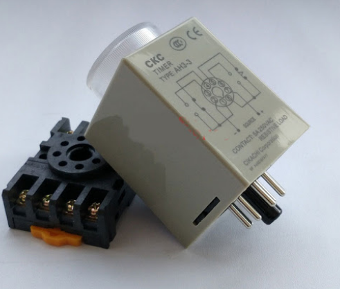 Rơ le thời gian Timer CKC AH3-3 220VAC 10S