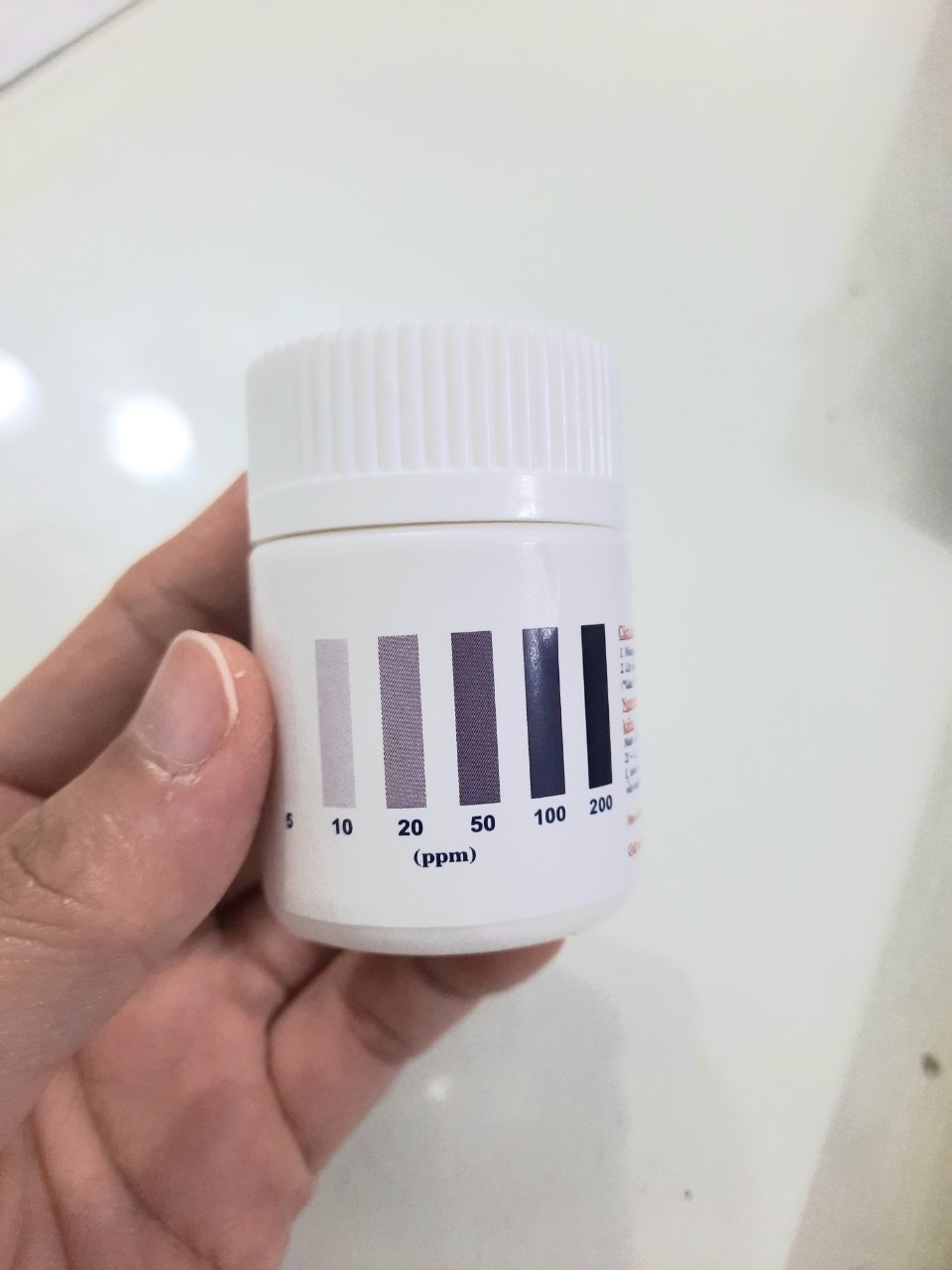 Giấy thử chlorine 5-200ppm ( giấy test clo trong nước ) hủ 105 test