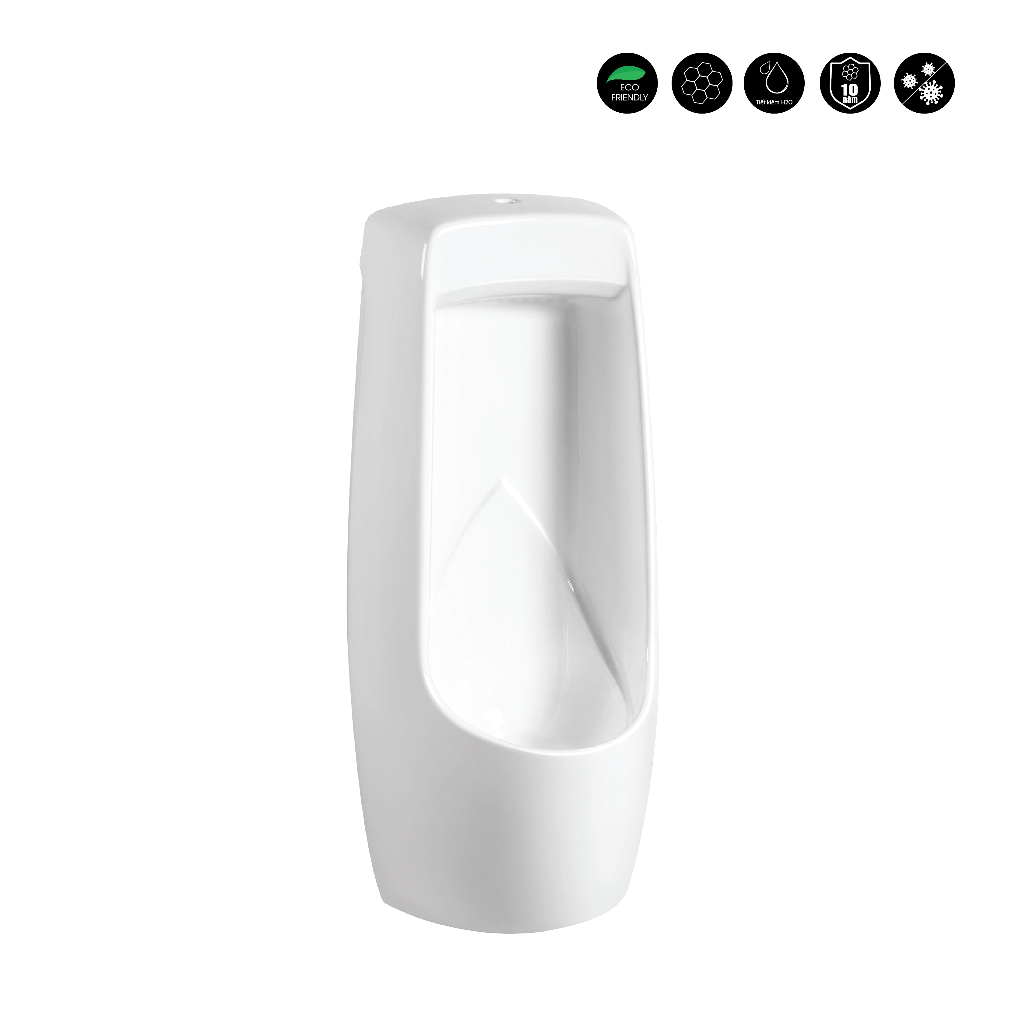 MỚI  Bồn Tiểu Đứng Nam Basic BU-14016 Thiết Kế Cao Cấp