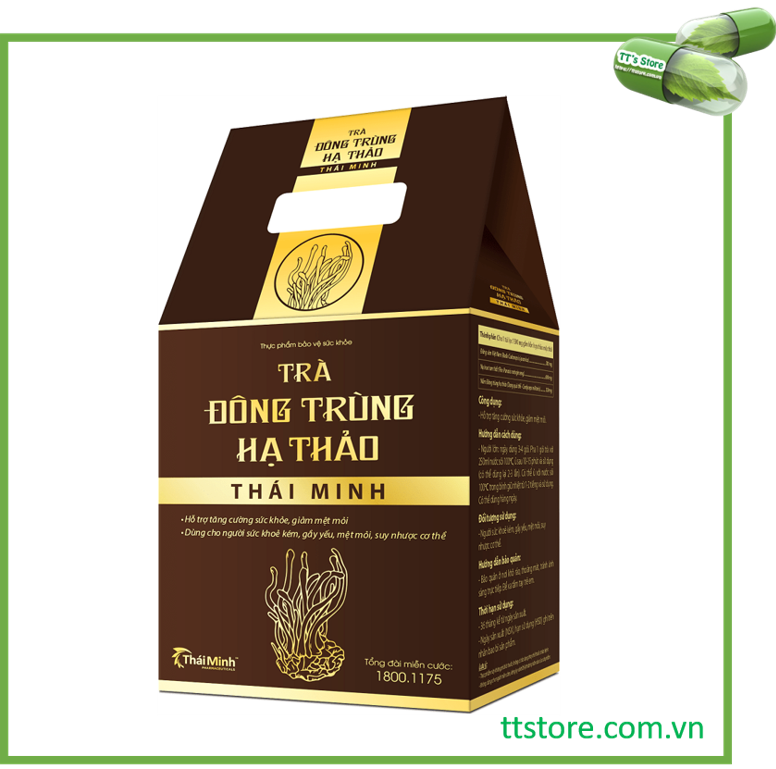 Viên uống Đông Trùng Hạ Thảo Thái Minh (Hộp 30 viên)