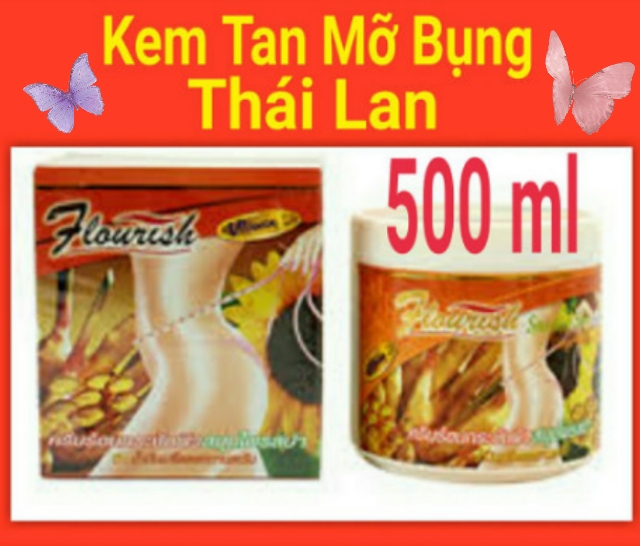 Kem tan mỡ bụng gừng ớt TháI Lan