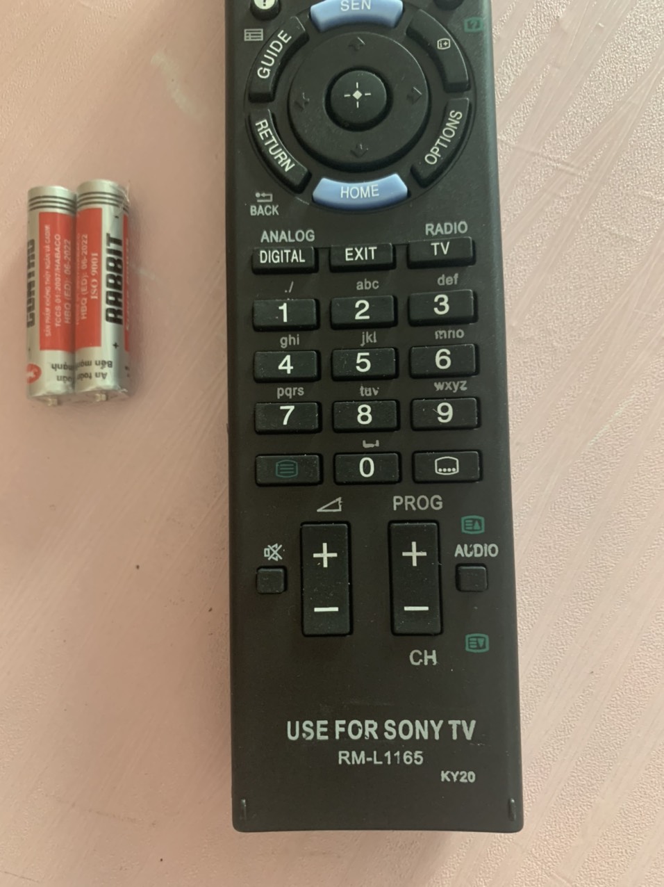 REMOTE ĐIỀU KHIỂN TIVI SONY SMART RM-L1165
