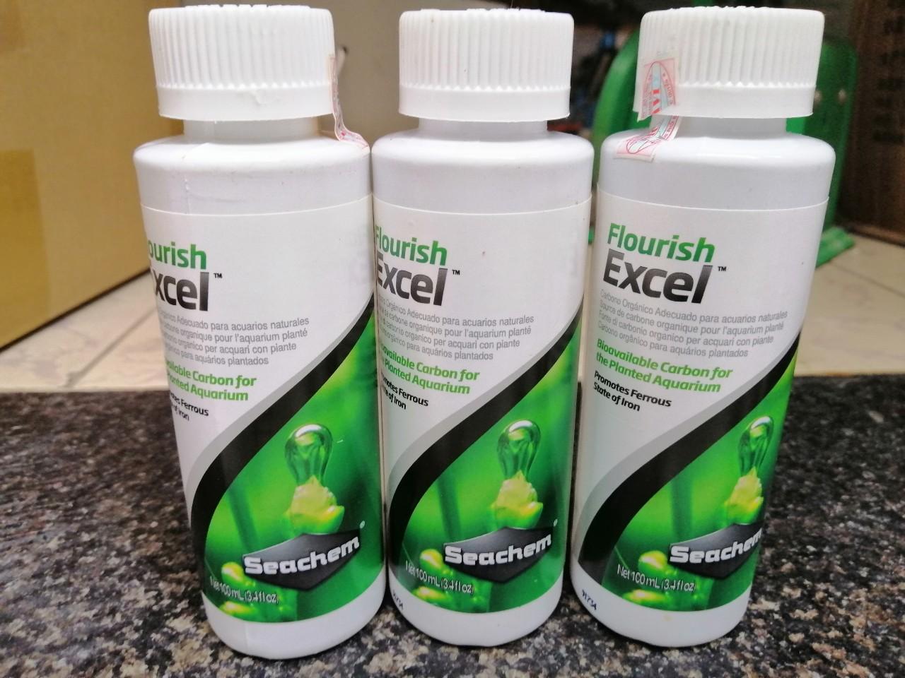 Flourish Excel thương hiệu Seachem MỸ Phân nước bổ sung co2 cho hồ thủy sinh dung tích 100ml