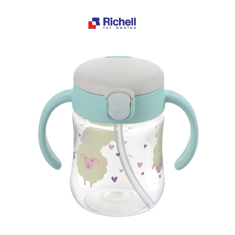 Bình ống hút RICHELL MUGOOD 200ml | Baby