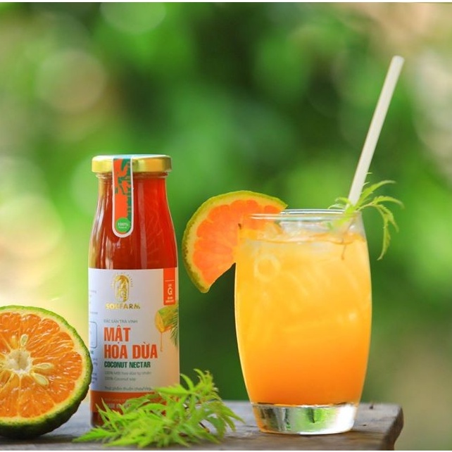 [Hoàn Tiền 10%] Mật Hoa Dừa Cô Đặc Sokfarm 250G - Leaf Organic HCM