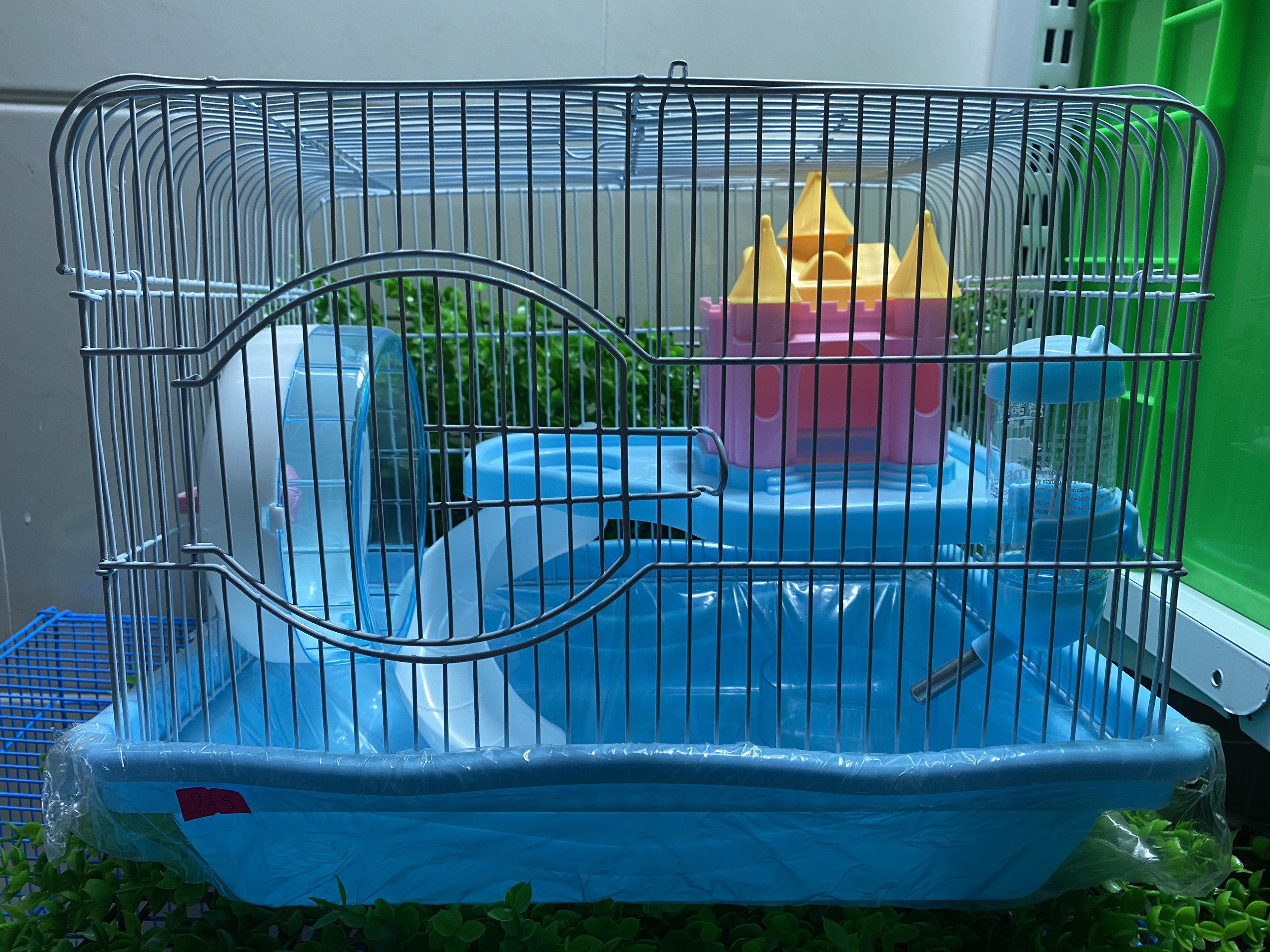 [HCM]Lồng nuôi hình lâu đài cho hamster