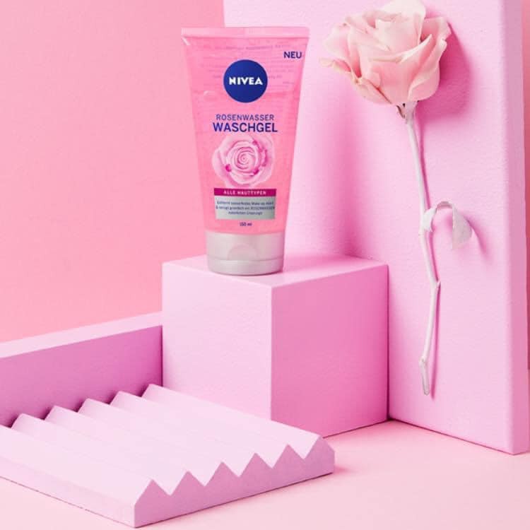 [ HÀNG ĐỨC CHÍNH HÃNG ] Sữa Rửa Mặt Nivea Hoa Hồng, 150ml