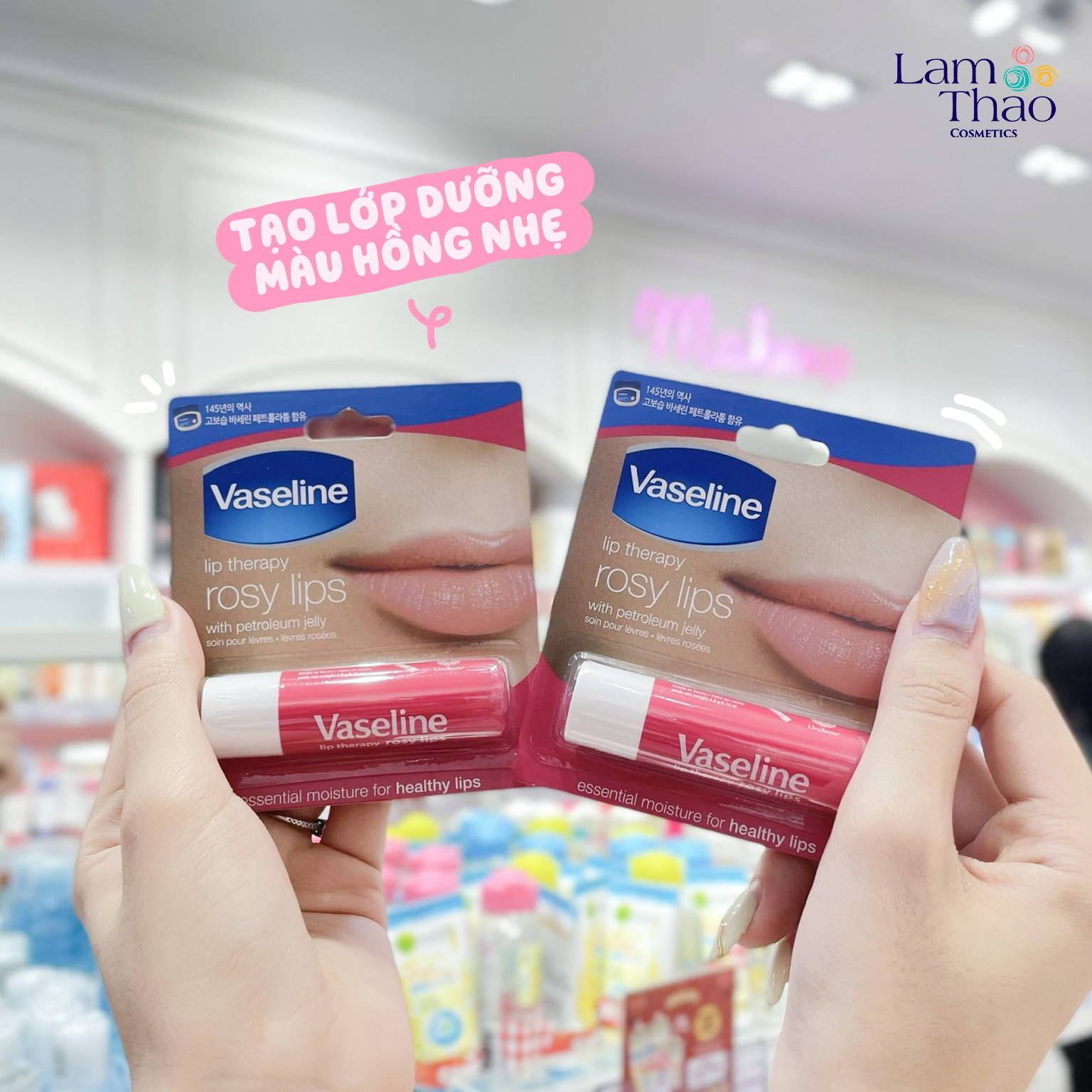 Son Dưỡng Mềm Môi Vaseline Lip Therapy 4.8g