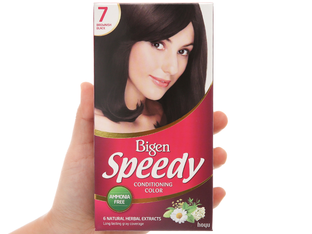 Thuốc nhuộm tóc Bigen Speedy số 7 (Màu nâu đen)