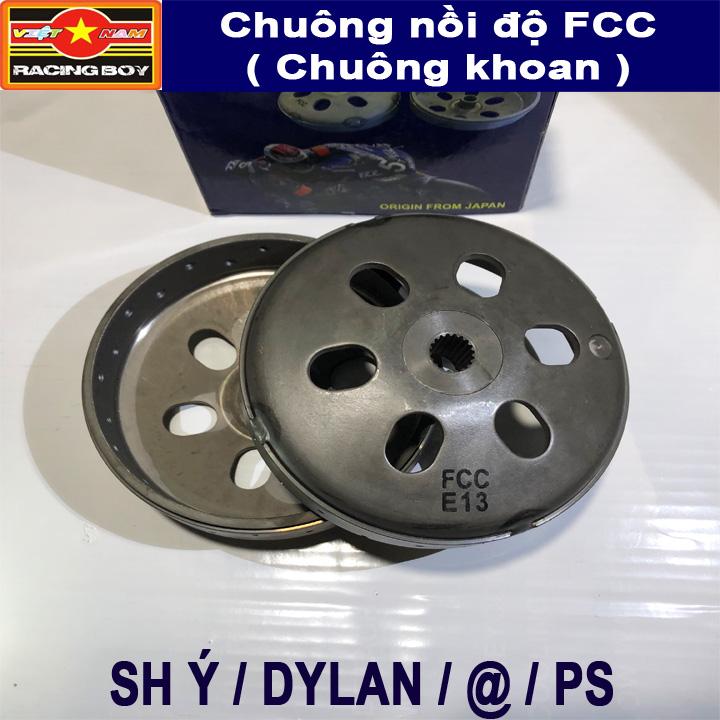 Chuông nồi độ FCC - Tăng tốc mượt, Chống rung đầu cho xe SH Ý, DYLAN, PS, SHVN