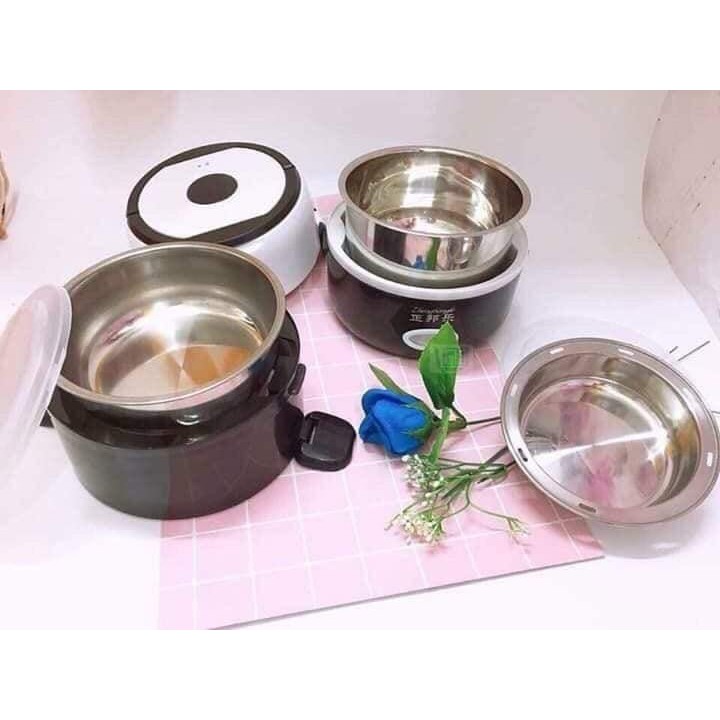 HỘP CƠM HÂM NÓNG CẮM ĐIỆN 3 TẦNG