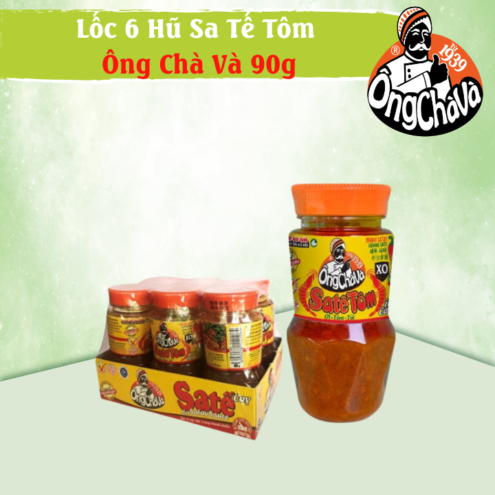 Ong Cha Va Shrimp Satay 90g - Less spicy