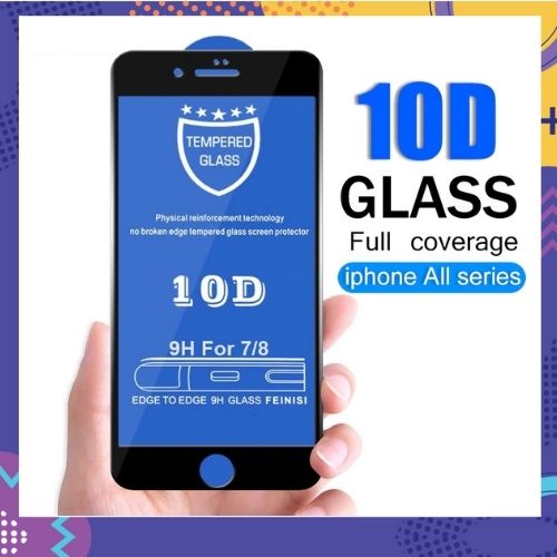 Kính Cường Lực Iphone 10D Full Màn Dành Cho Full Dòng Iphone