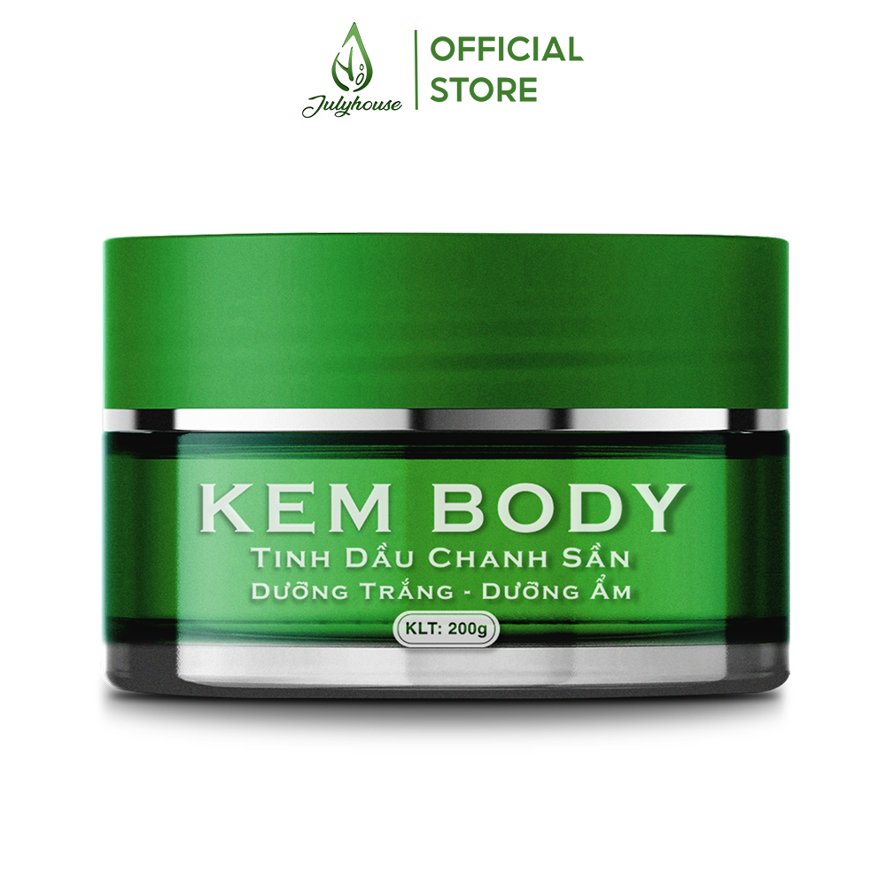 [Hcm]Kem Dưỡng Trắng Body Chanh Sần 200G Julyhouse