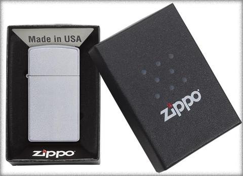 Bật Lửa Zippo Slim Satin Chrome 1605