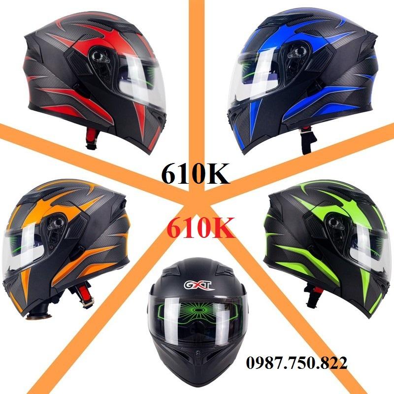 Mũ Bảo Hiểm GXT 902 lật hàm 2017