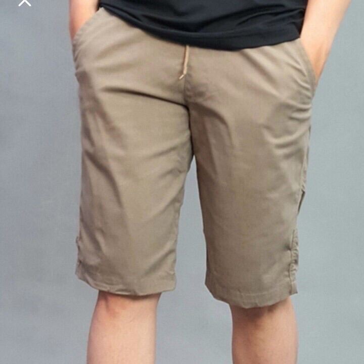 Quần Short KaKi Nam Lưng Thun T76