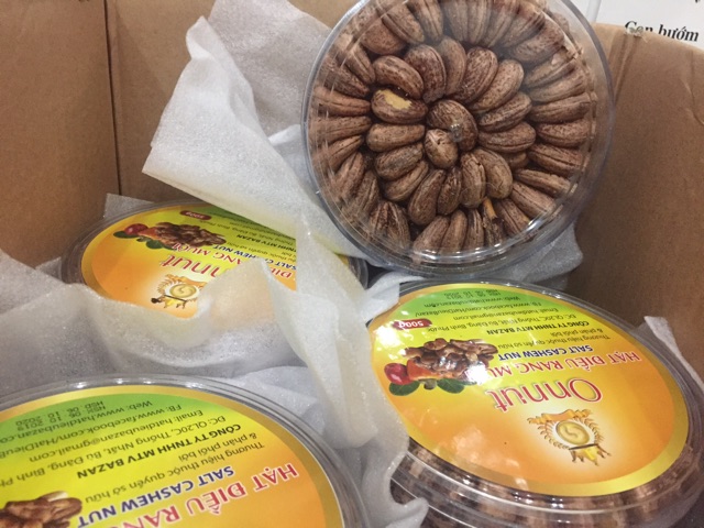 [HCM]01 Hộp hạt điều rang muối Bình Phước loại 1 (500gr/ hộp)
