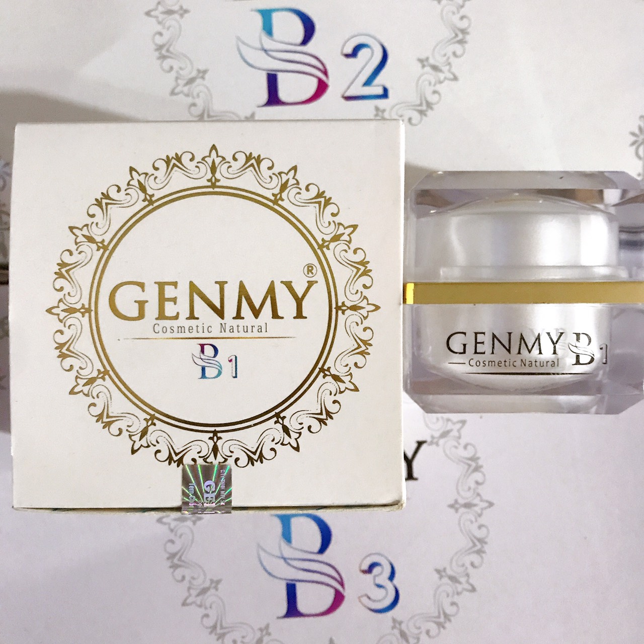 Kem Genmy B1, B2, B3, B4 35g dưỡng trắng da ngừa nám tàn nhang lão hoá da