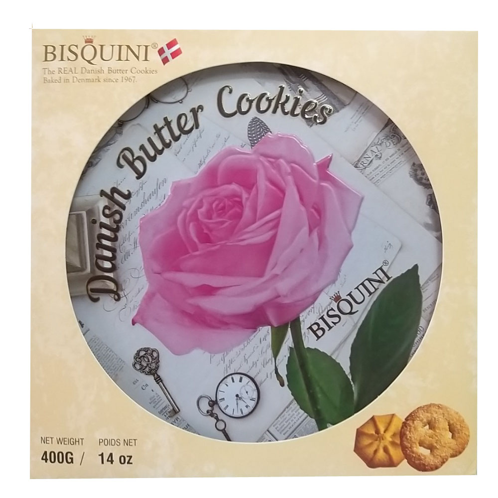 [ Bánh tết 2021 ] Bánh quy Disquini Danish Butter Cookies 400g