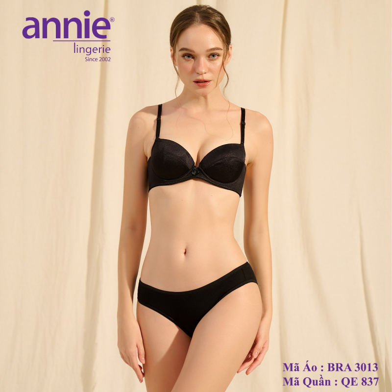 Set Nội Y Nữ Annie 3013 Đồng Bộ Chất Liệu Mềm Kiểu Dáng Thoải Mái