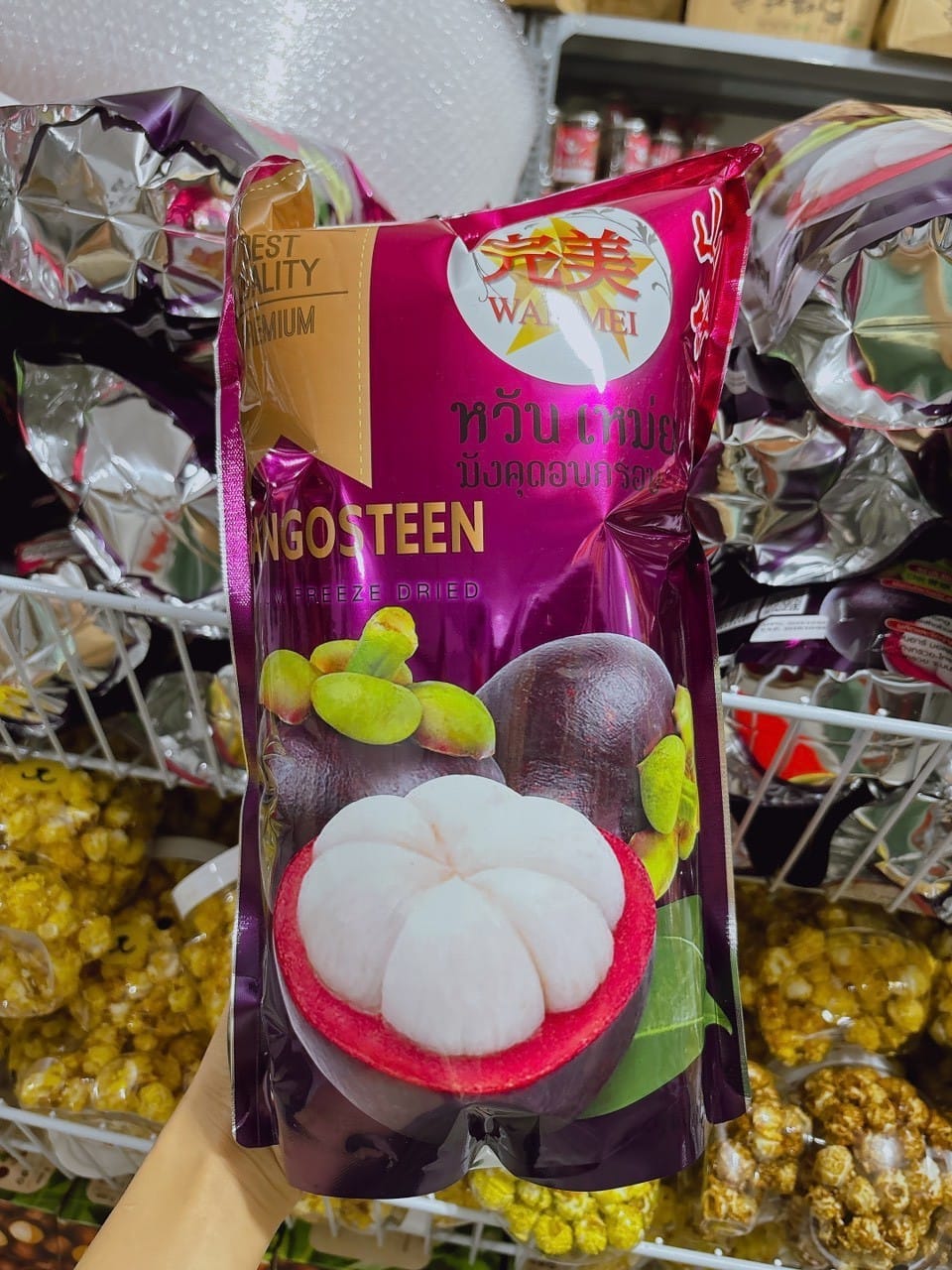 Măng cụt sấy khô Steen Wan Mei Thái Lan (208gram)