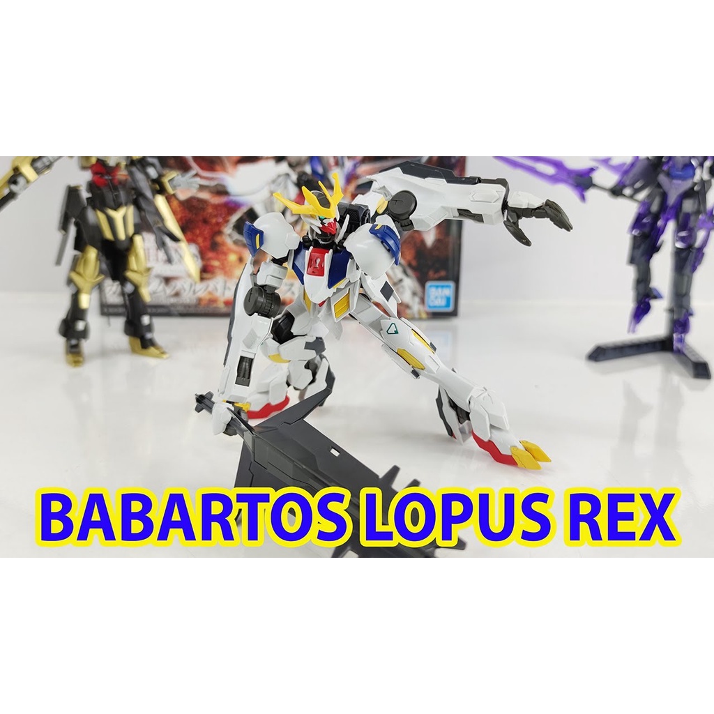 Mô Hình Lắp Ráp HG IBO Barbatos Lupus Rex B033 Iron Blooded Orphans (tặng base)