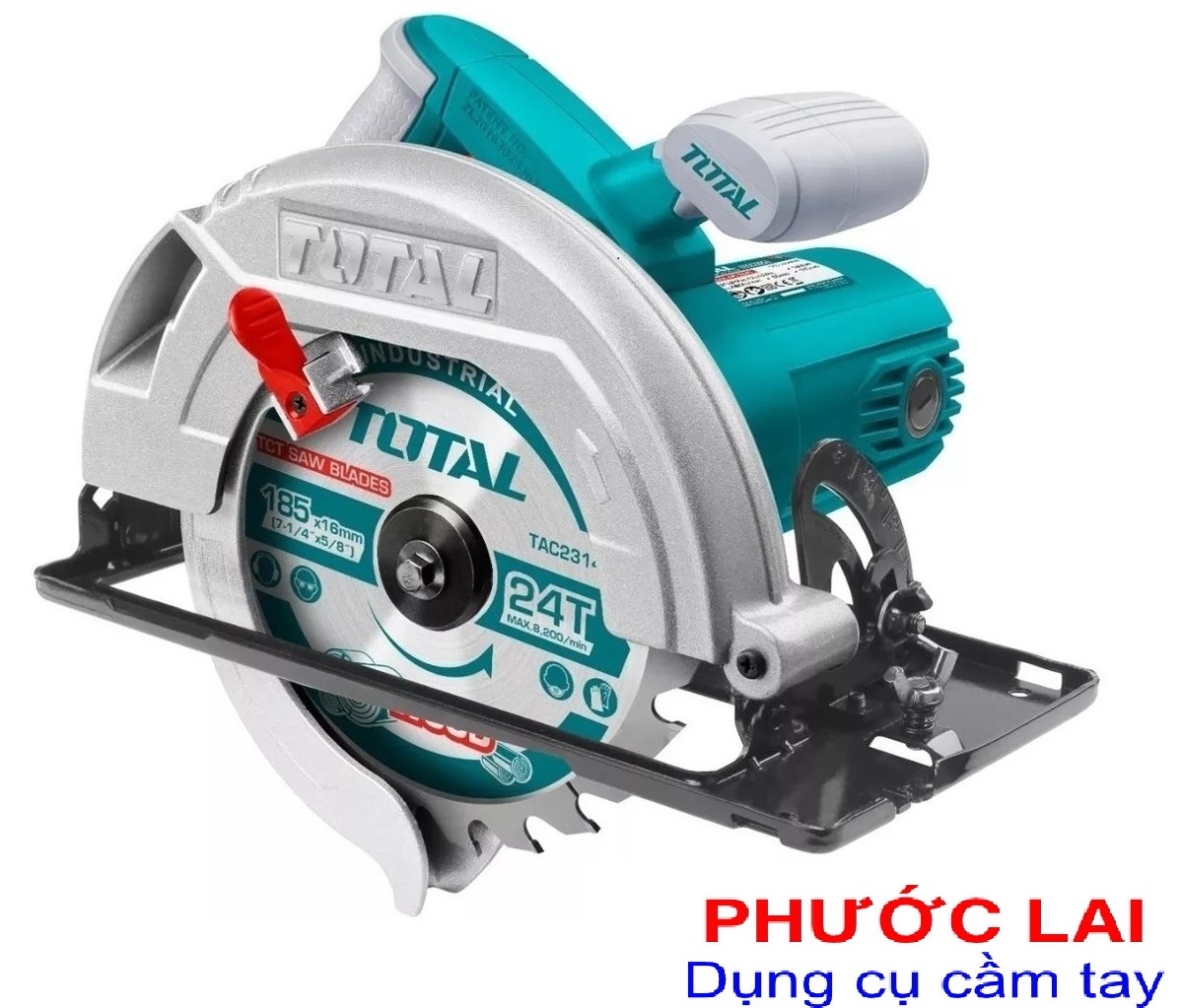 Máy cưa đĩa tròn 1600W Total TS1161856