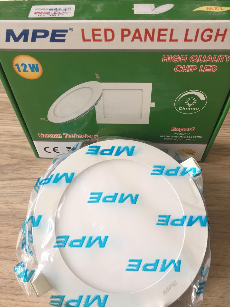 [HCM]LED PANEL TRÒN RPL-9T TRẮNG