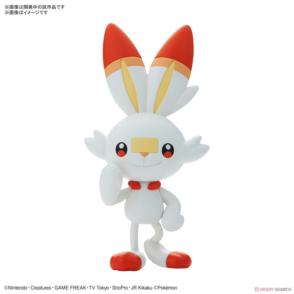 [Hoàn Tiền 10%]Bandai mô hình Pokemon PLAMO COLLECTION QUICK!! 05 SCORBUNNY