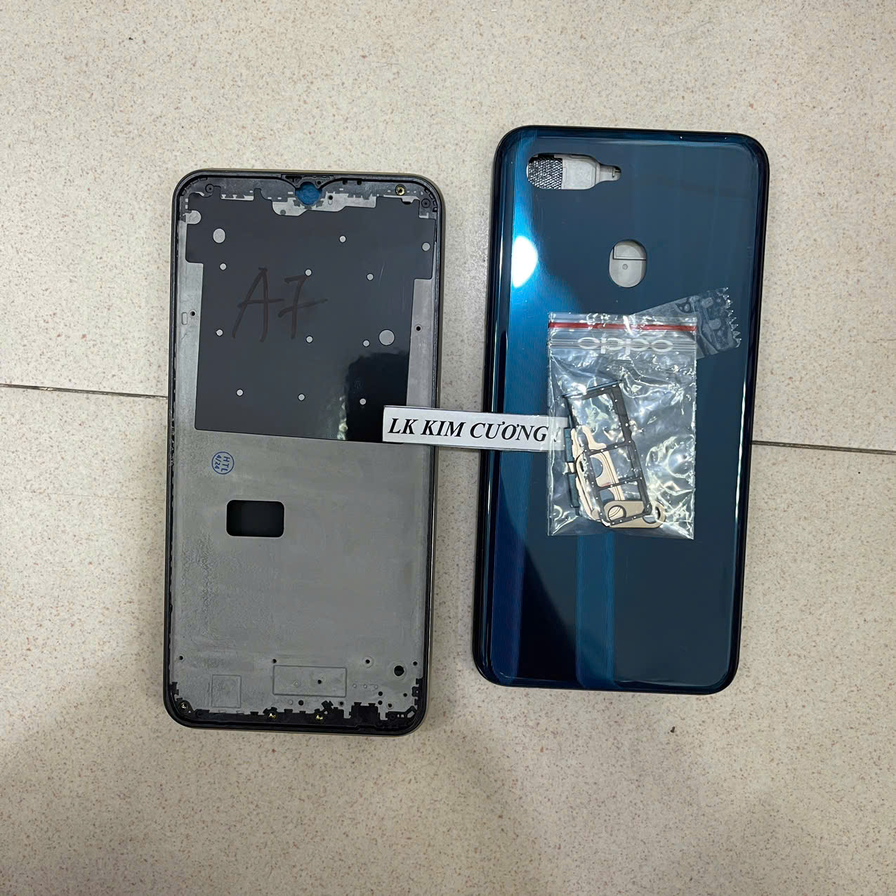 Bộ vỏ oppo A7