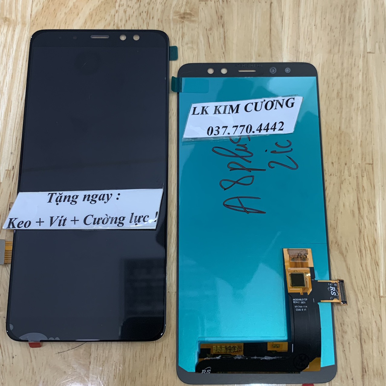 Màn hình tương thích samsung a730 / a8 plus - oled