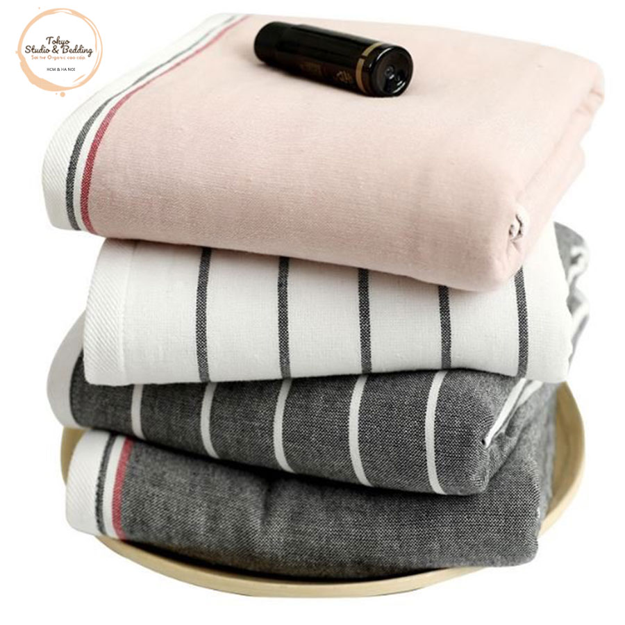 (1)TH Khăn tắm xô Cotton Sợi Tre Organic siêu mềm (Size: 140*75cm) - Dòng Basic