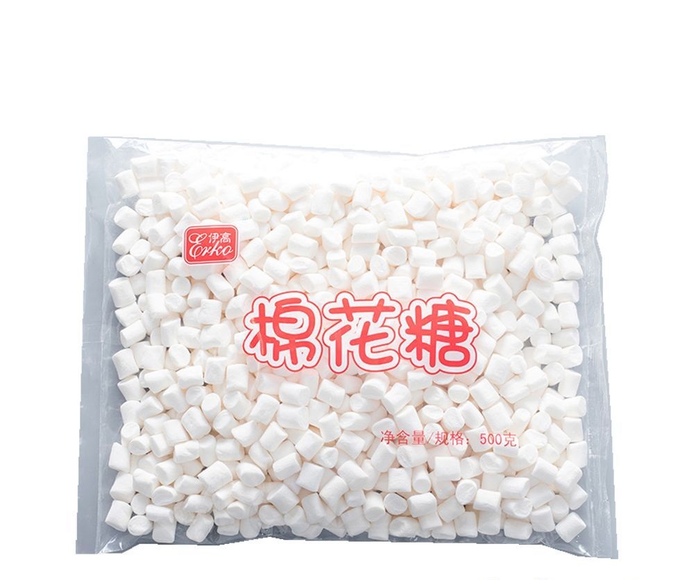 Kẹo marshmallow trắng Erko 500g / kẹo bấc / kẹo bông gòn