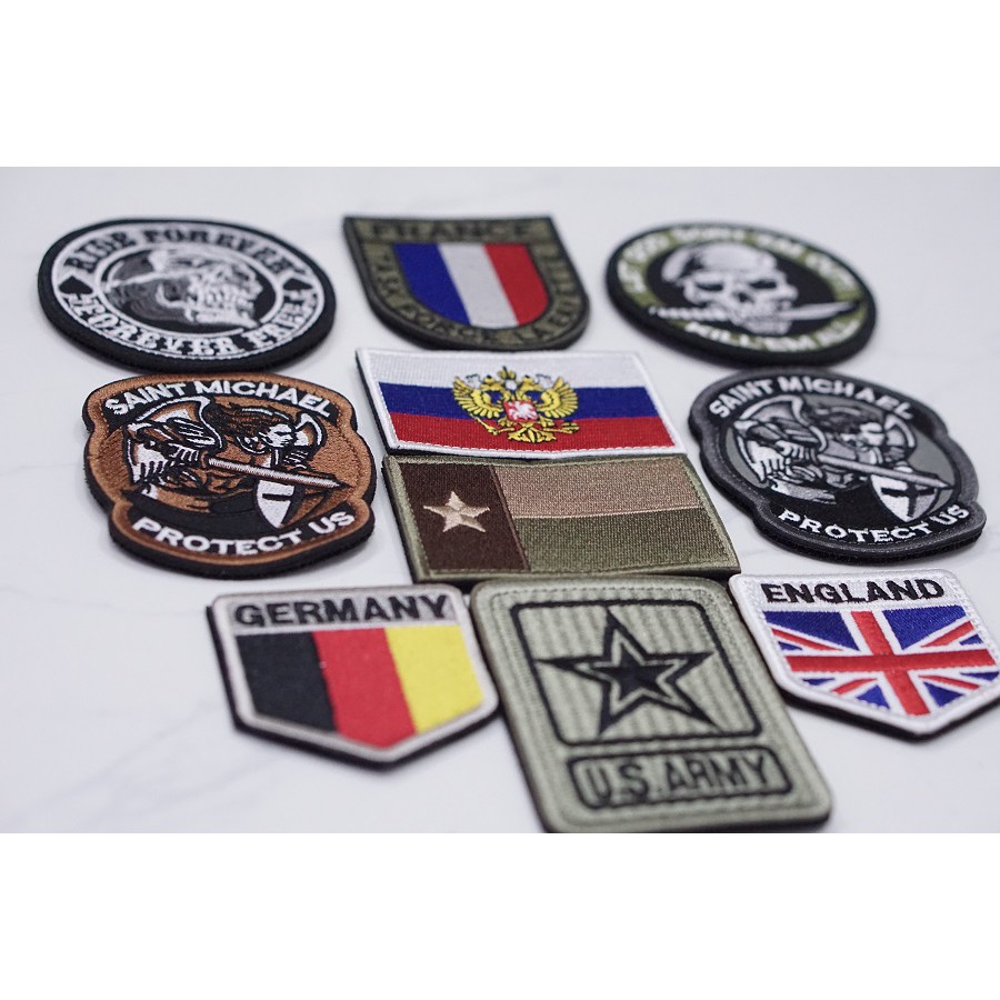 [HCM]Miếng patch dán logo vải thêu tactical 511.