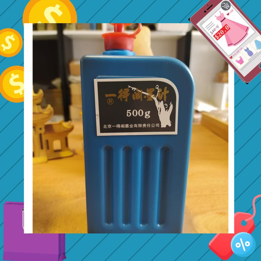 Mực Tàu Lọ 500ml Hiệu Nhất Đắc Các