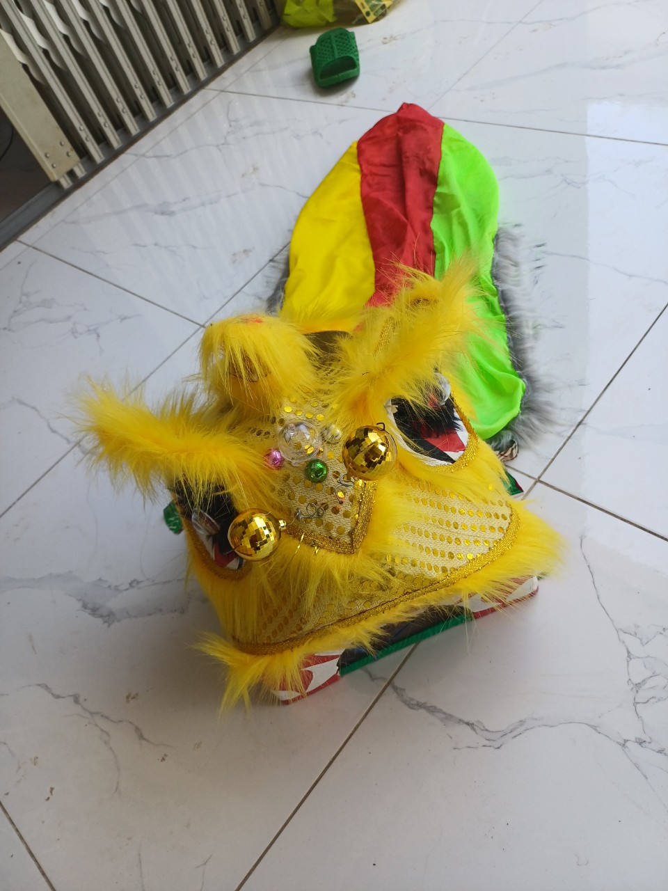 Đầu lân trung be từ 3-5 tuổi