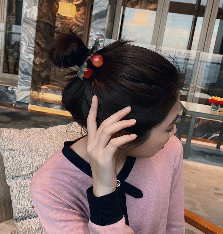 Cột tóc quả cherry chín mọng siêu yêu TOC07
