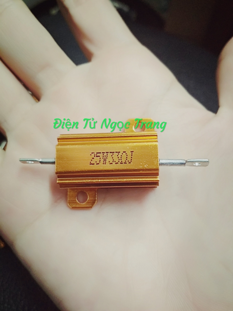 2 Điện trở nhôm 33 Ôm 25w