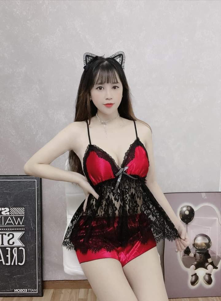 Đồ ngủ ren sexy quyến rũ dưới 56kg