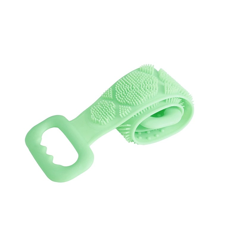 Dây Tắm Chà Lưng 2 mặt Bằng Silicone / Vải mẫu mới