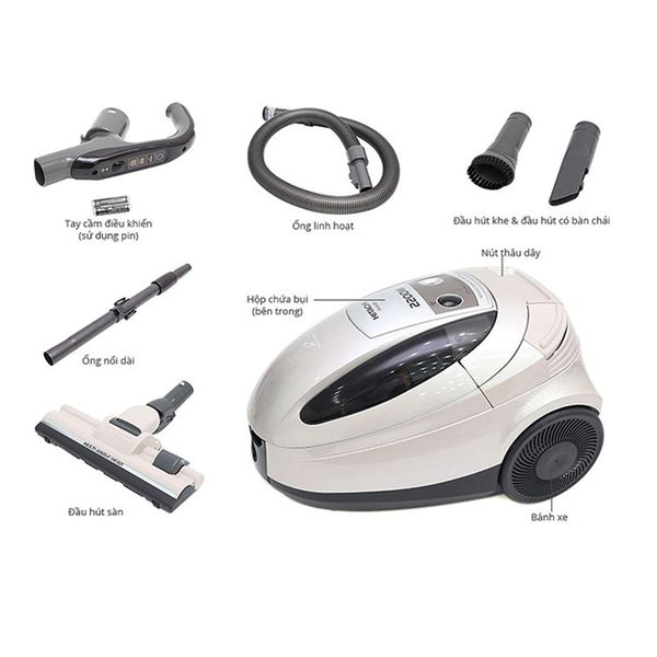 [HCM]MÁY HÚT BỤI HITACHI CV-SU22V(24CV-RC)