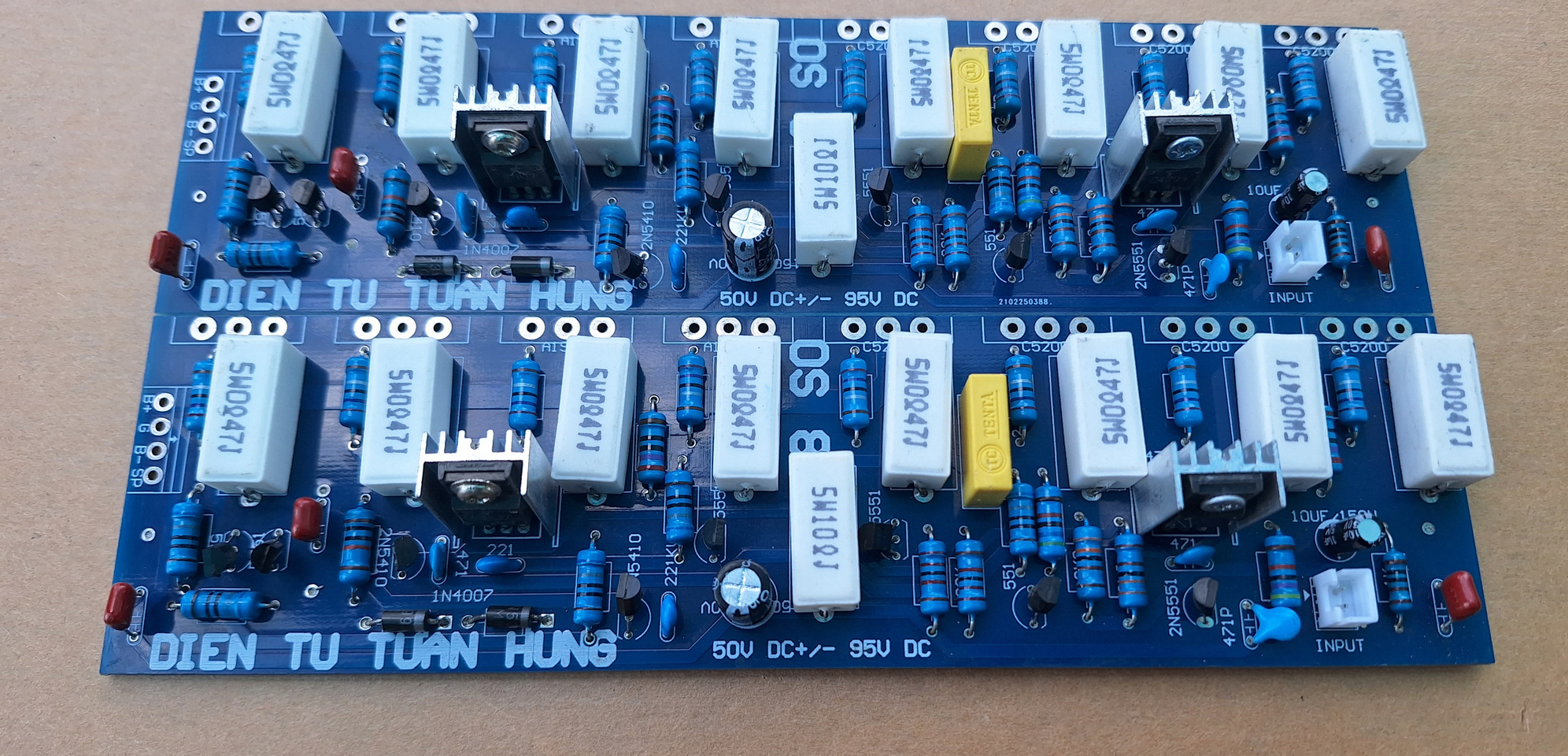 MẠCH CÔNG SUẤT 16 SÒ