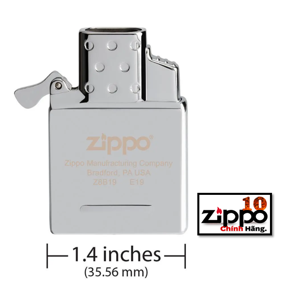 Ruột Zippo sử dụng Gas Butane Lighter Insert – Double Torch