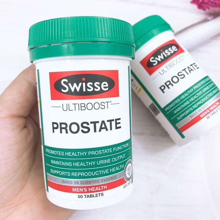Swisse Ultiboost Prostate - Bổ thận và tuyến tiền liệt cho nam giới