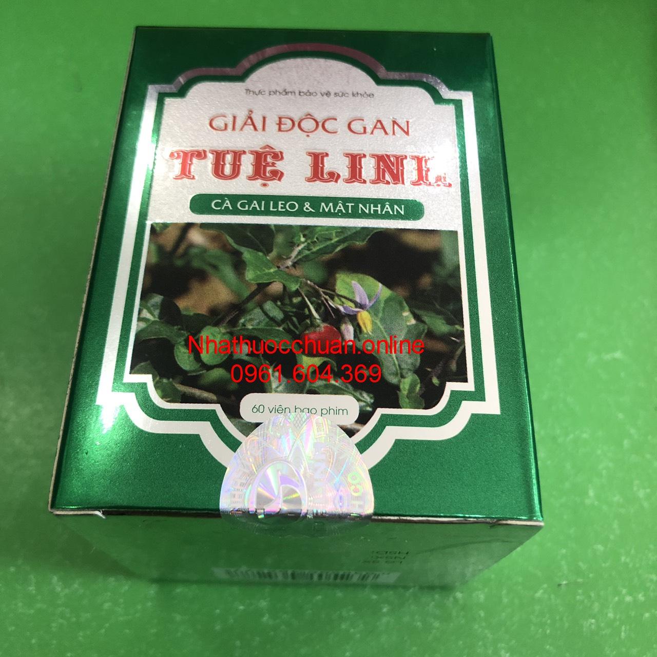 Viên giải độc gan Tuệ Linh ( Hộp 60 viên)