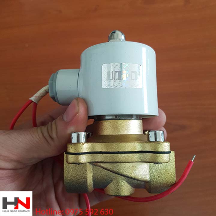Van điện từ đóng mở nước Unid ren 21 điện 220v